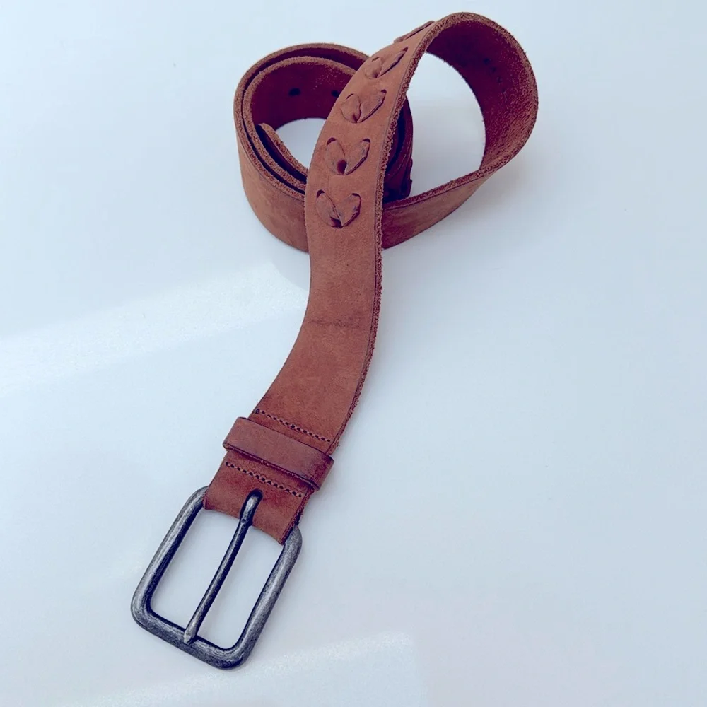 Banana Republic Camel Colored Leather Men's Belt